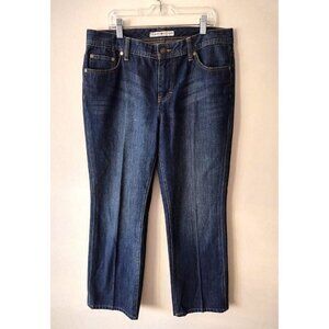 Tommy Hilfiger Straight Leg Y2K Jeans Womens Size 10 Blue Mid Rise Denim Relaxed